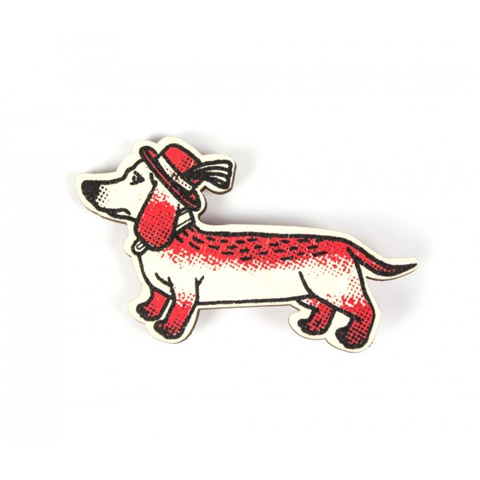 Martin Krusche - Woodpin »Wiener Dog«